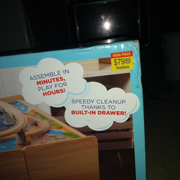 Other Train Set Play Table With Storage Drawer Poshmark